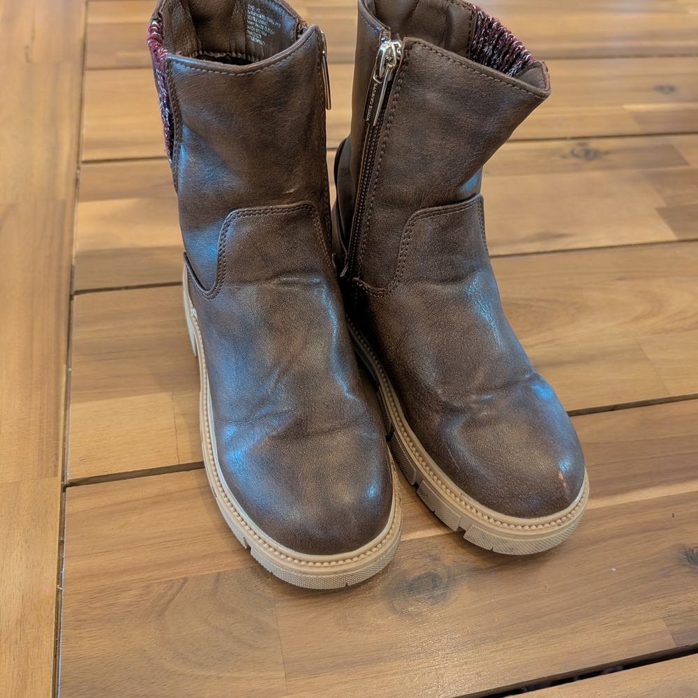 Kids Girls Vince Camuto Brown Boots - Size 12